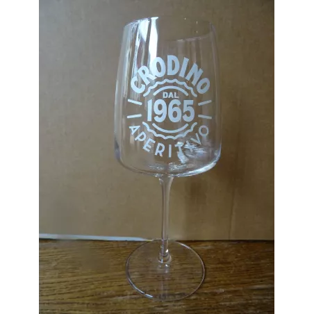 6 VERRES CRODINO  45CL HT 21CM