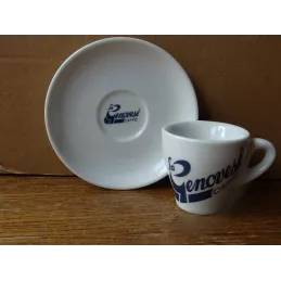 6 TASSES  A CAFE LA GENOVESE+6 SOUS TASSES