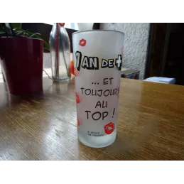 1 VERRE BETTY BOOP 25CL HT.13.50CM