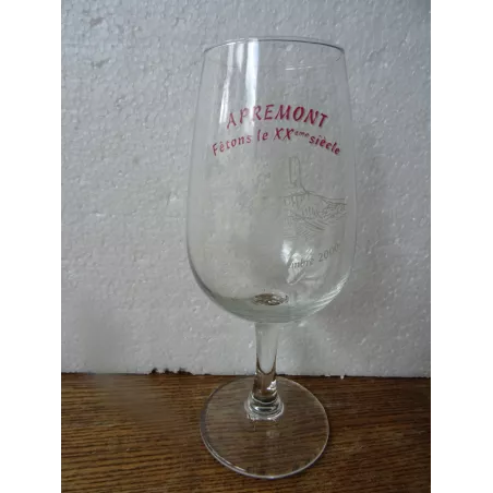 6 VERRES APREMONT 20/22CLHT 15.30CM
