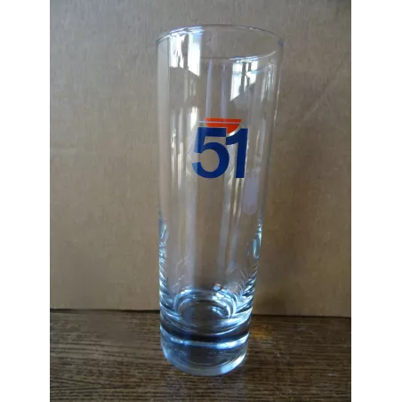 1 VERRE  PASTIS 51   HT 15CM