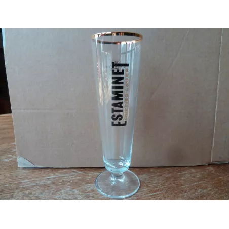 6 VERRES ESTAMINET 25CL HT 20.70CM