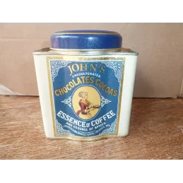BOITE CHOCOLATES JOHN'S COCOAS 10.50CM X10.50CM X11CM
