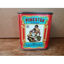 BOITE  PIMENTON  TITAN  6.30CM X5.20CM X7CM