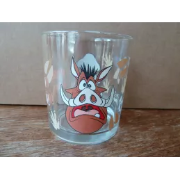 1 VERRE DISNEY THE LION  KING  HAKUNA MATATA HT 8.20CM