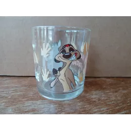 1 VERRE DISNEY THE LION  KING  HAKUNA MATATA HT 8.20CM