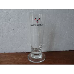 1 VERRE BRASSERIE DE BELLEVAUX 15CL  HT 15CM