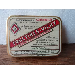 BOITE FRUCTINES -VICHY  7.50CM X5.50CM