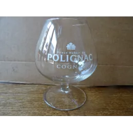 5 VERRES COGNAC POLIGNAC    20CL       HT 10CM