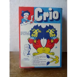 PAQUET DE LESSIVE  CRIO PRODUIT LACROIX 19CM X13.50CM