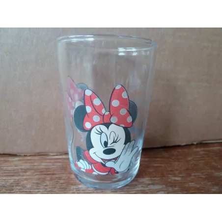 1 VERRE AMORA  DISNEY  MINNIE HT 9.50CM