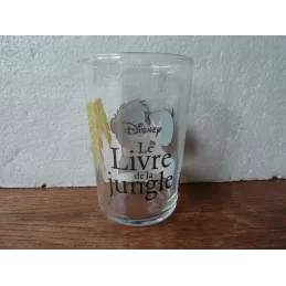 1 VERRE AMORA  LE LIVRE DE LA JUNGLE  MOWGLI ET BALOO HT 9.50CM