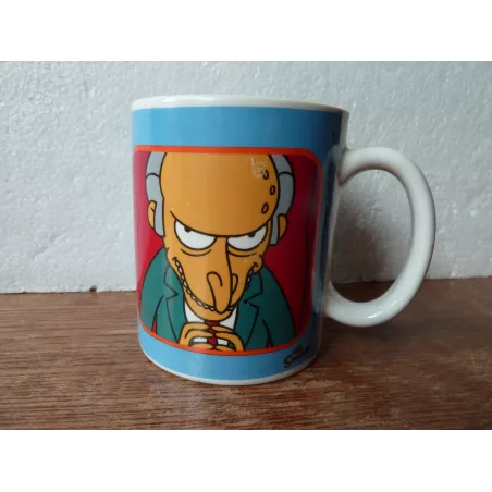 MUG SIMPSON  EXCELLENT  MR BURNS ANNEE 2000  HT 9.30CM