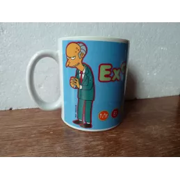 MUG SIMPSON  EXCELLENT  MR BURNS ANNEE 2000  HT 9.30CM