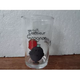 1 VERRE A MOUTARDE  MADAME  SAGE  MONSIEUR GROGNON  HT 9.70CM