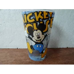 1 VERRE  MICKEY MOUSE 30CL  HT 12.50CM