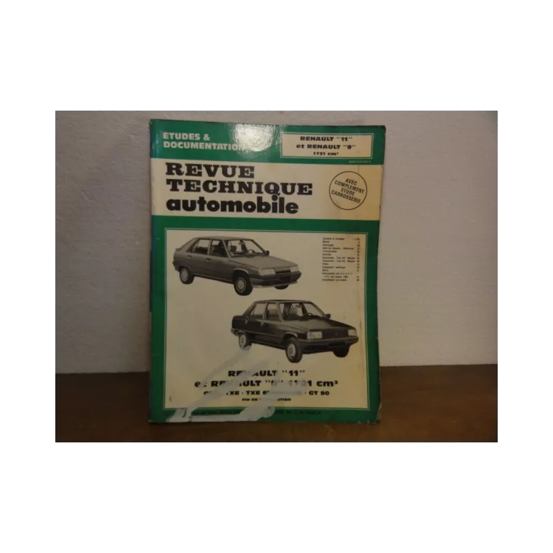 1 REVUE TECHNIQUE RENAULT 11