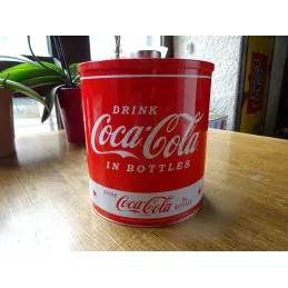 BOITE COCA-COLA  DIAMETRE 16.80CM HT 18CM