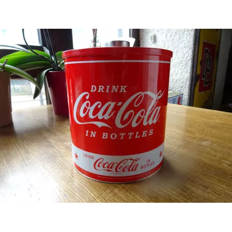BOITE COCA-COLA  DIAMETRE 16.80CM HT 18CM