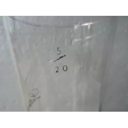 1 VERRE LUTTERBACH   5/20   HT 21CM