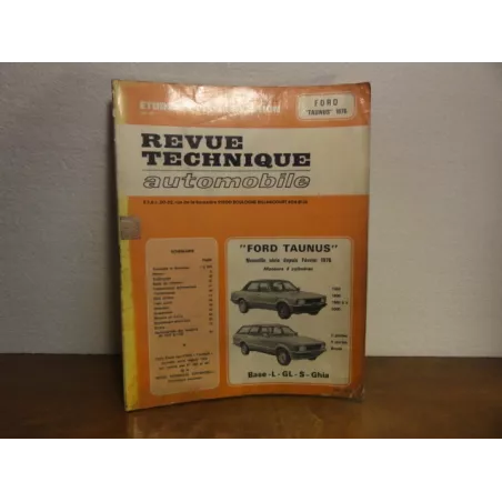 1 REVUE TECHNIQUE FORD TAUNUS