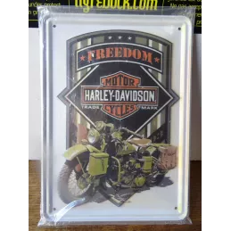 TOLE  HARLEY-DAVIDSON 21.20CM X15.20CM
