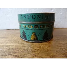 BOITE LE MIEL DES VOSGES  DU PERE ANTONIO DIAMETRE 9CM HT 5.50CM