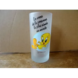 1 VERRE  TITI GIVRE  25CL HT 13.50CM