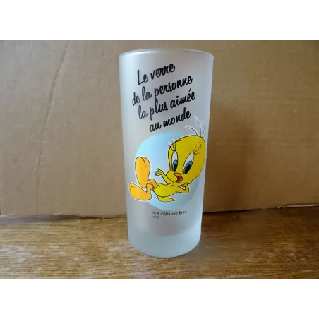 1 VERRE  TITI GIVRE  25CL HT 13.50CM