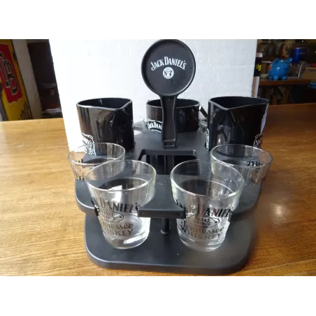 SERVICE JACK DANIEL'S  6 VERRES+1 SEAU+2 PICHETS