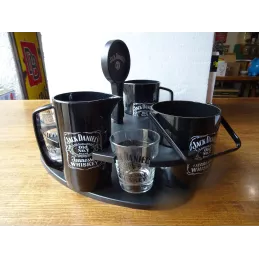 SERVICE JACK DANIEL'S  6 VERRES+1 SEAU+2 PICHETS