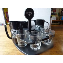 SERVICE JACK DANIEL'S  6 VERRES+1 SEAU+2 PICHETS