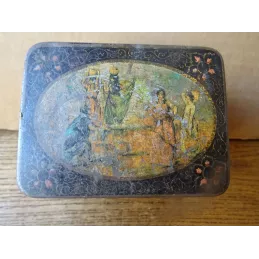 BOITE  ANCIENNE  9CM X7CM  HT 6.20CM