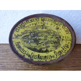 BOITE PASTILLES  VICHY-ETAT 7CM X5.50CM
