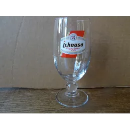 1 VERRE  ICHNUSA 20CL HT 15CM