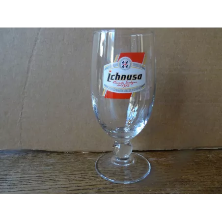 1 VERRE  ICHNUSA 20CL HT 15CM