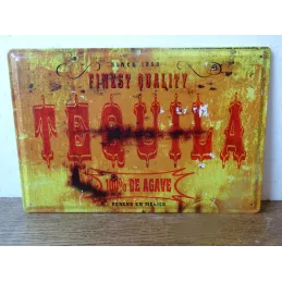 TOLE  TEQUILA 30CM X20CM