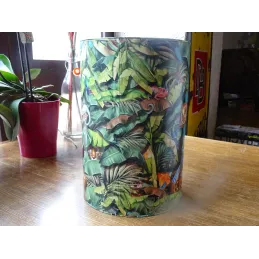 BOITE  LA MAISON DU RHUM DIAMETRE 19.50CM HT 29CM