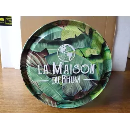 BOITE  LA MAISON DU RHUM DIAMETRE 19.50CM HT 29CM
