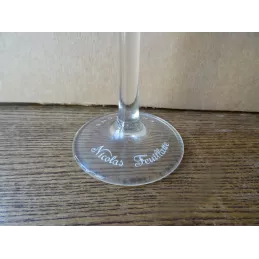 6 FLUTES  NICOLAS FEUILLATE 10CL HT 17.50CM