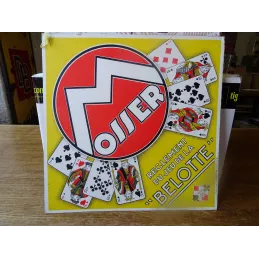 CARTON  MOSSER  BIER  ST ETIENNE  31.50CM X31.50CM