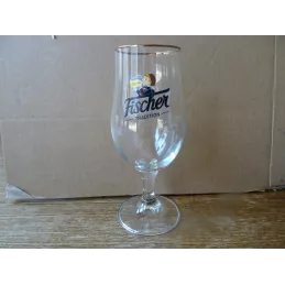 6 VERRES FISCHER  TRADITION 25CL HT 17.30CM