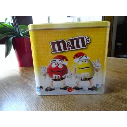 BOITE  M&M'S  18.50CM X11.30CM X17.40CM