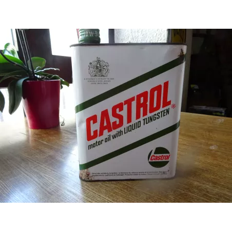 BIDON CASTROL 2 LITRES  NEUF JAMAIS OUVERT
