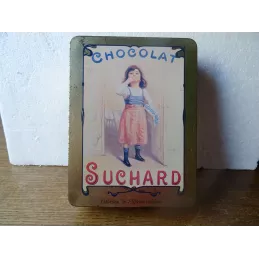 BOITE  CHOCOLAT SUCHARD +23CM X 17.30CM X5.50CM