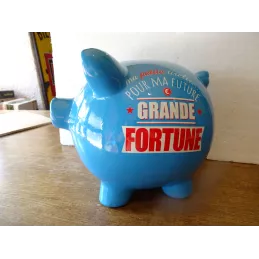 TIRELIRE COCHON EN CERAMIQUE  21CM X 27.50CM