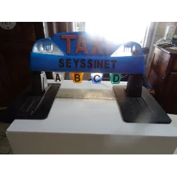 LAMPE DE TAXI  43CM X20CM  HT 20CM