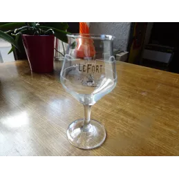 6 VERRES BRASSERIE  LEFORT 25CL  HT 18.80CM