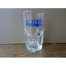 1 VERRE PASTIS 69 ANISETTE HT 10.60CM