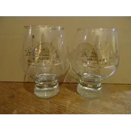 2 VERRES BRASSERIE DU MONT BLANC  33/50CL